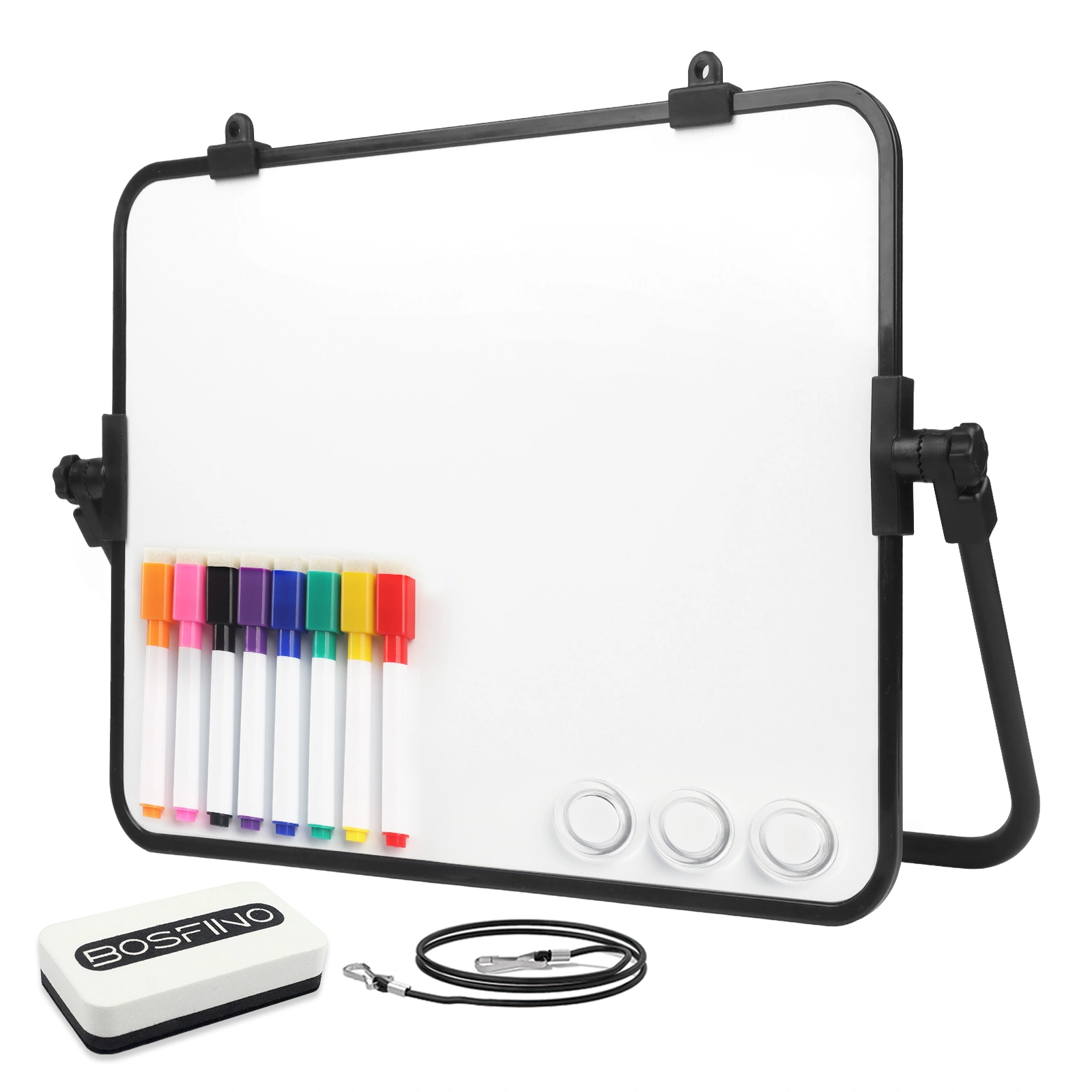 Desktop Whiteboard with Stand